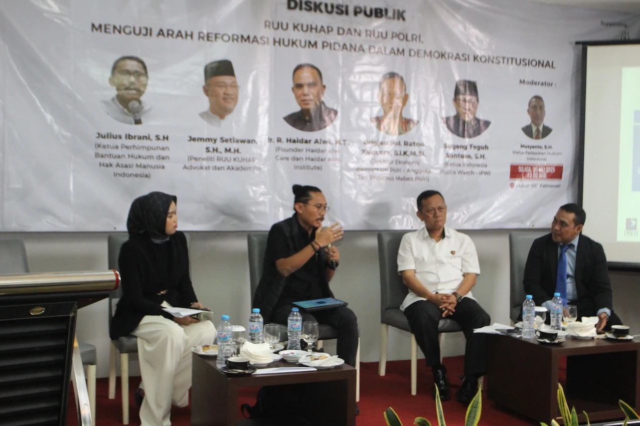 Haidar Alwi: Reformasi Hukum Pidana Harus Libatkan Rakyat Secara Bermakna