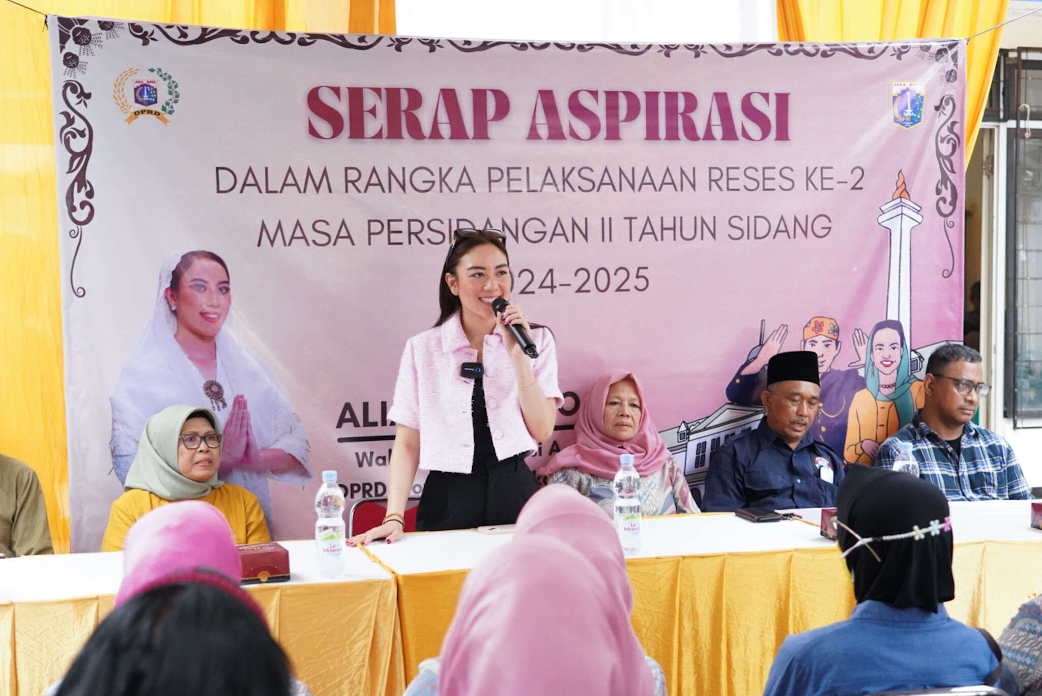 Reses DPRD DKI, Alia Noorayu Laksono Serap Aspirasi Masyarakat Jakarta Timur.