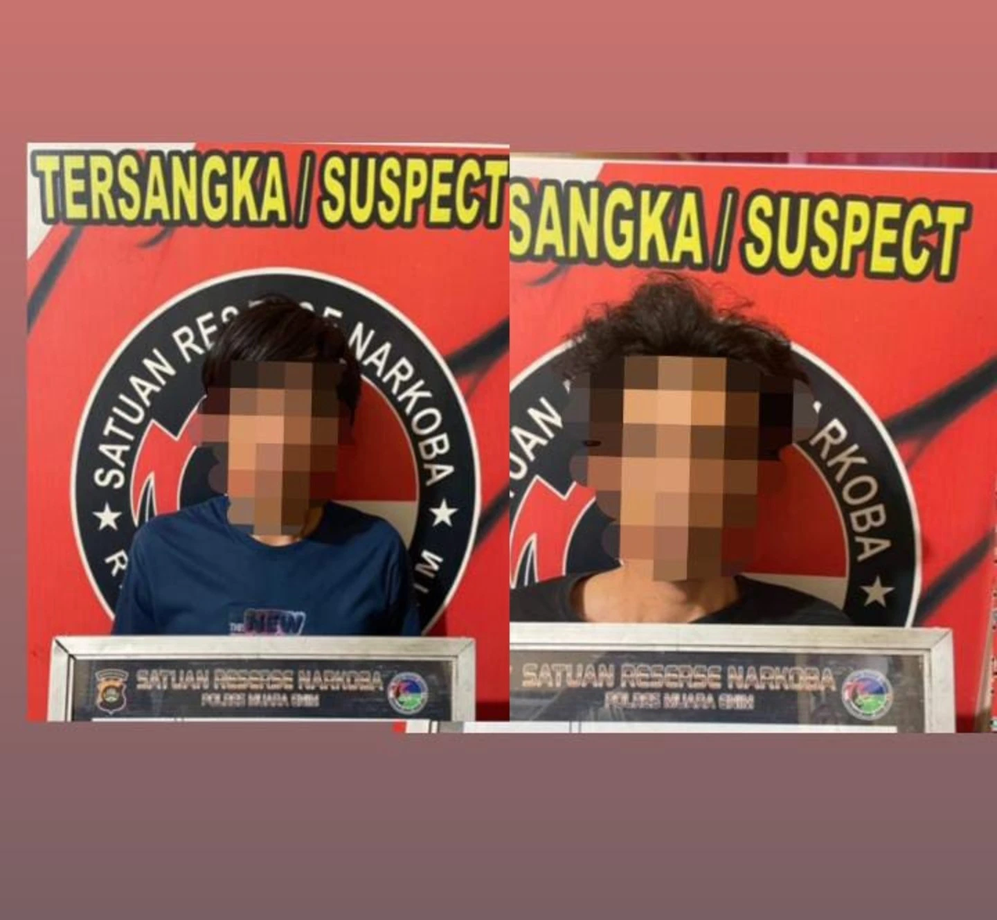 Polres Muara Enim Ringkus 2 Pengedar Narkoba di Perlintasan Rel Kereta Api