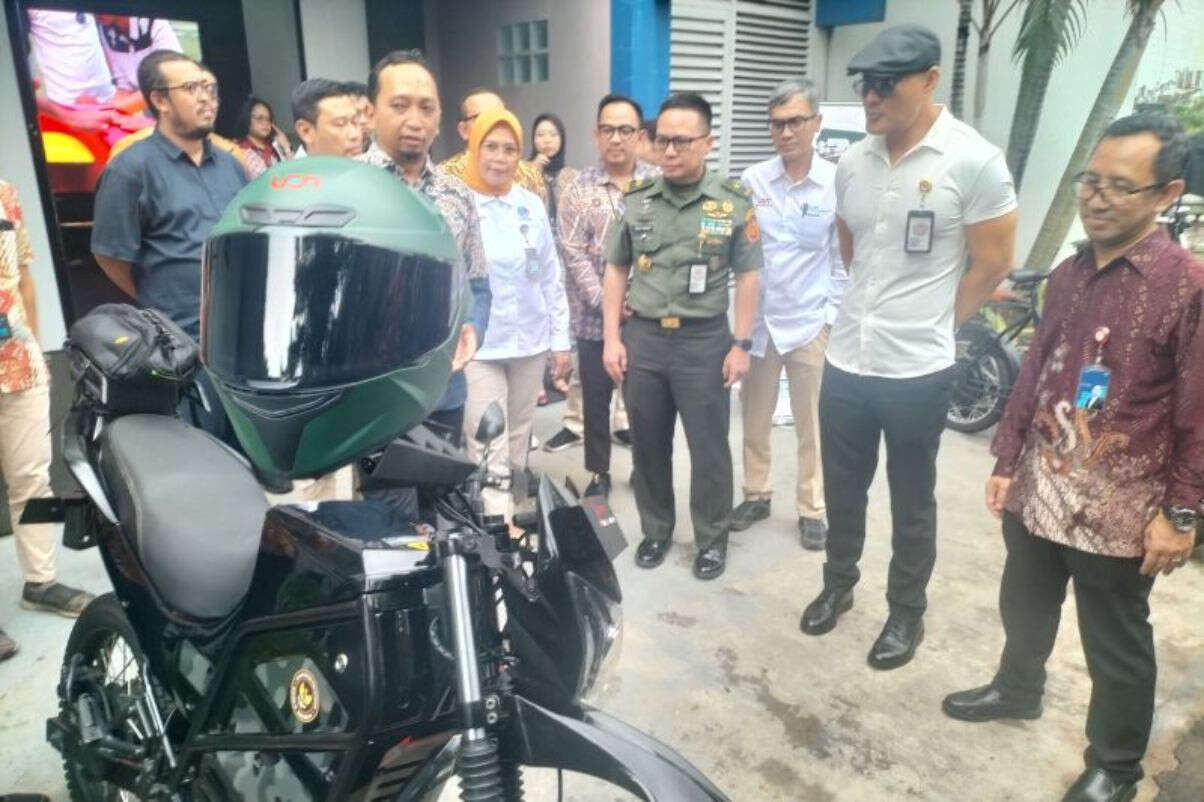 Ternyata Prajurit TNI di Daerah Dapat Jatah Motor Listrik