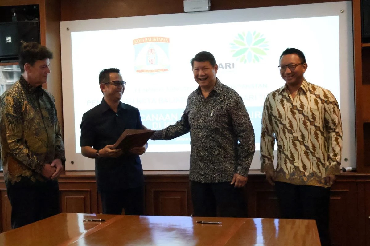 Arsari Group Kerja Sama dengan Pemkot Balikpapan Untuuk Penyediaan Air Bersih