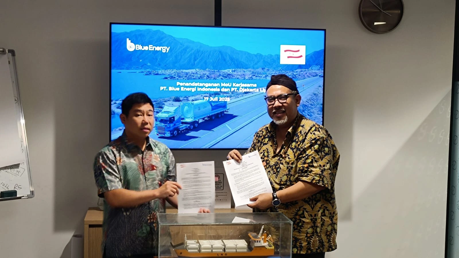 PT Djakarta Lloyd Gandeng Blue Energy Promosikan Bahan Bakar Ramah Lingkungan