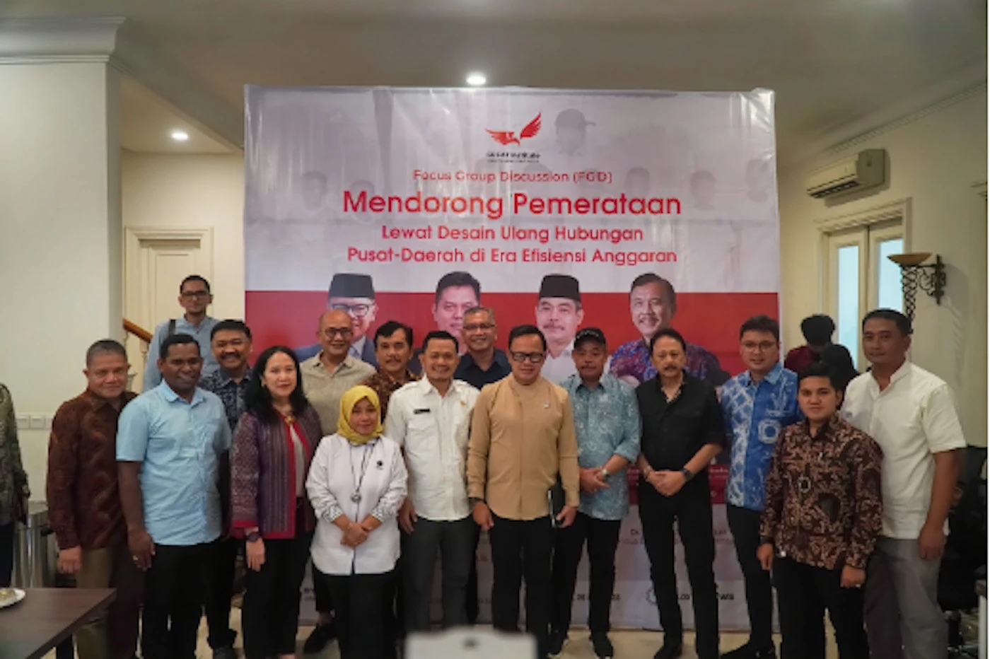 GREAT Institute Gelar FGD Soal Pemerataan Pembangunan