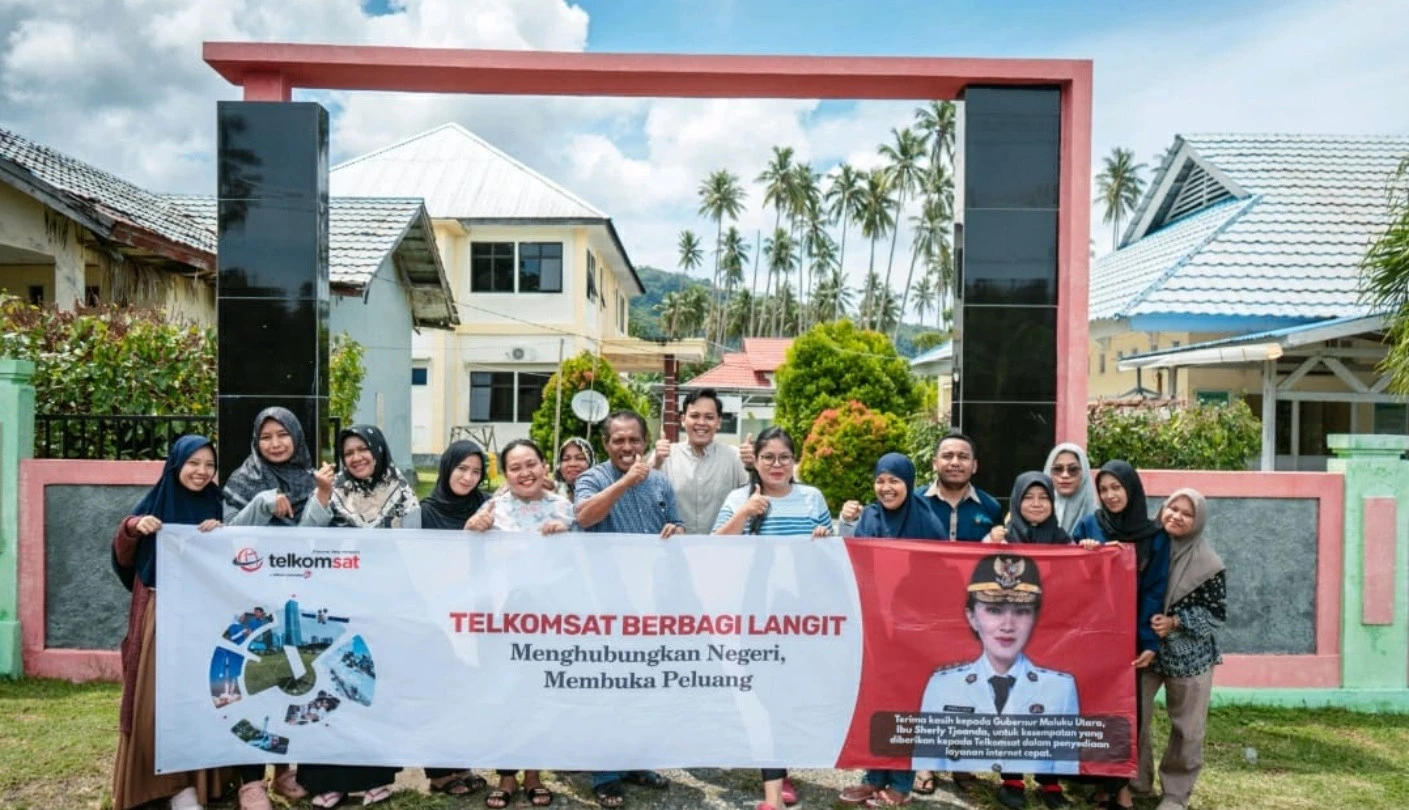 Melalui Layanan Internet Satelit, Telkomsat Wujudkan Konektivitas Tanpa Batas Untuk Kesehatan & Pendidikan