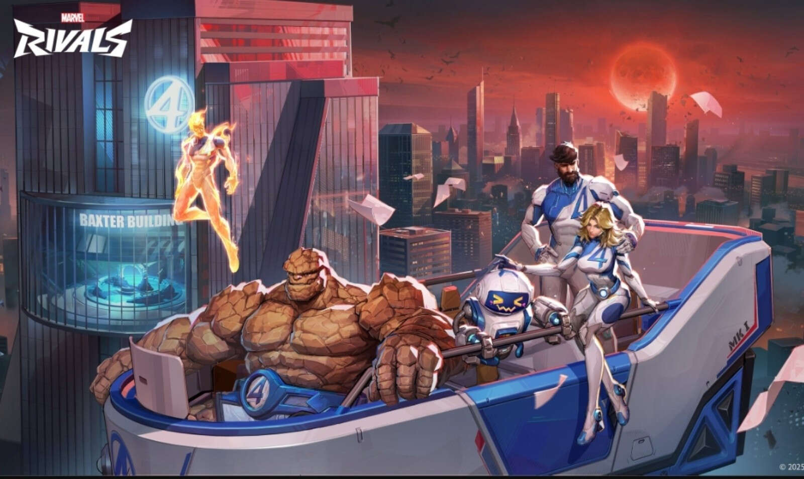 Fantastic Four Segera Hadir Sebagai Hero Baru di Gim Marvel Rivals