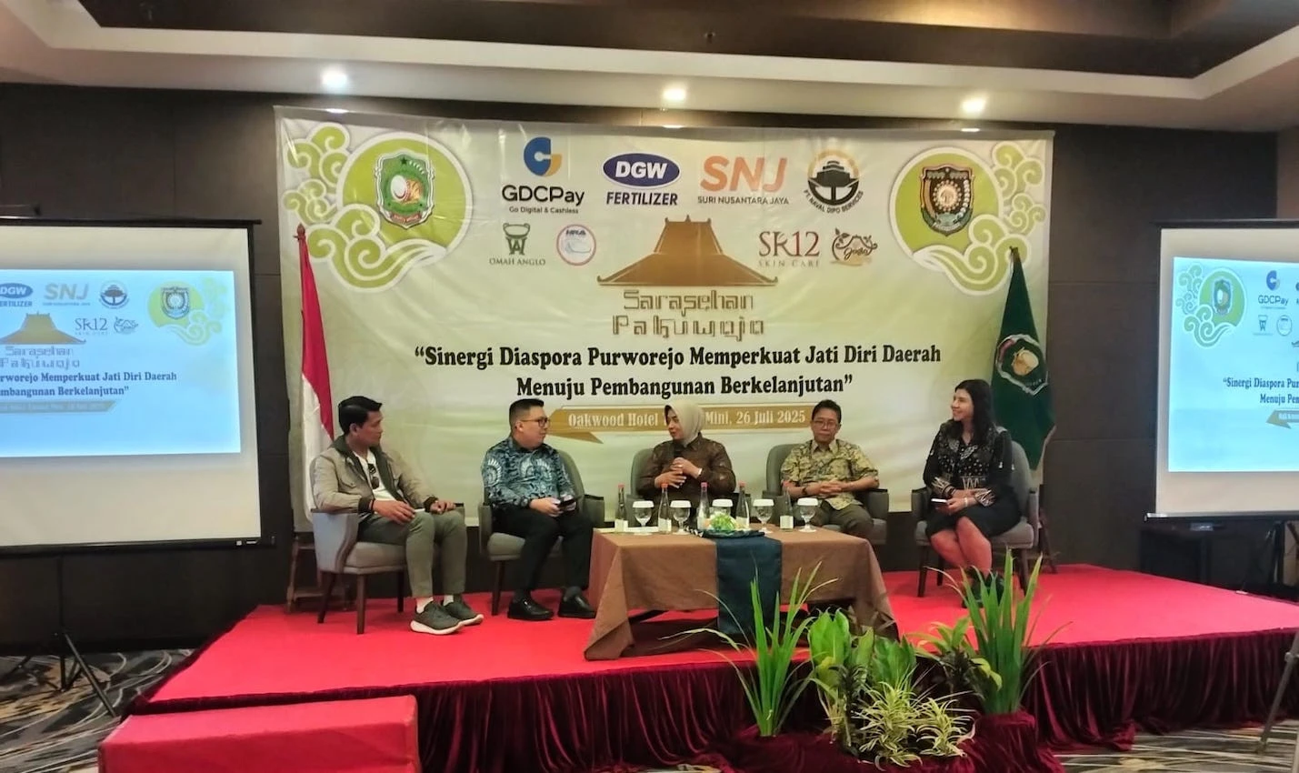 Gelar Sarasehan Pakuwojo di Jakarta, Bupati Purworejo Ajak Diaspora Bangun Daerah Asal