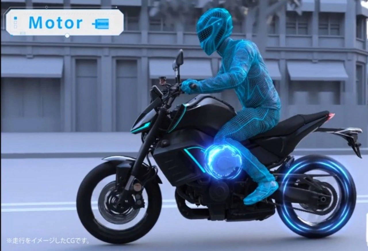 Konsep Yamaha MT-09 PHEV Bikin Penasaran