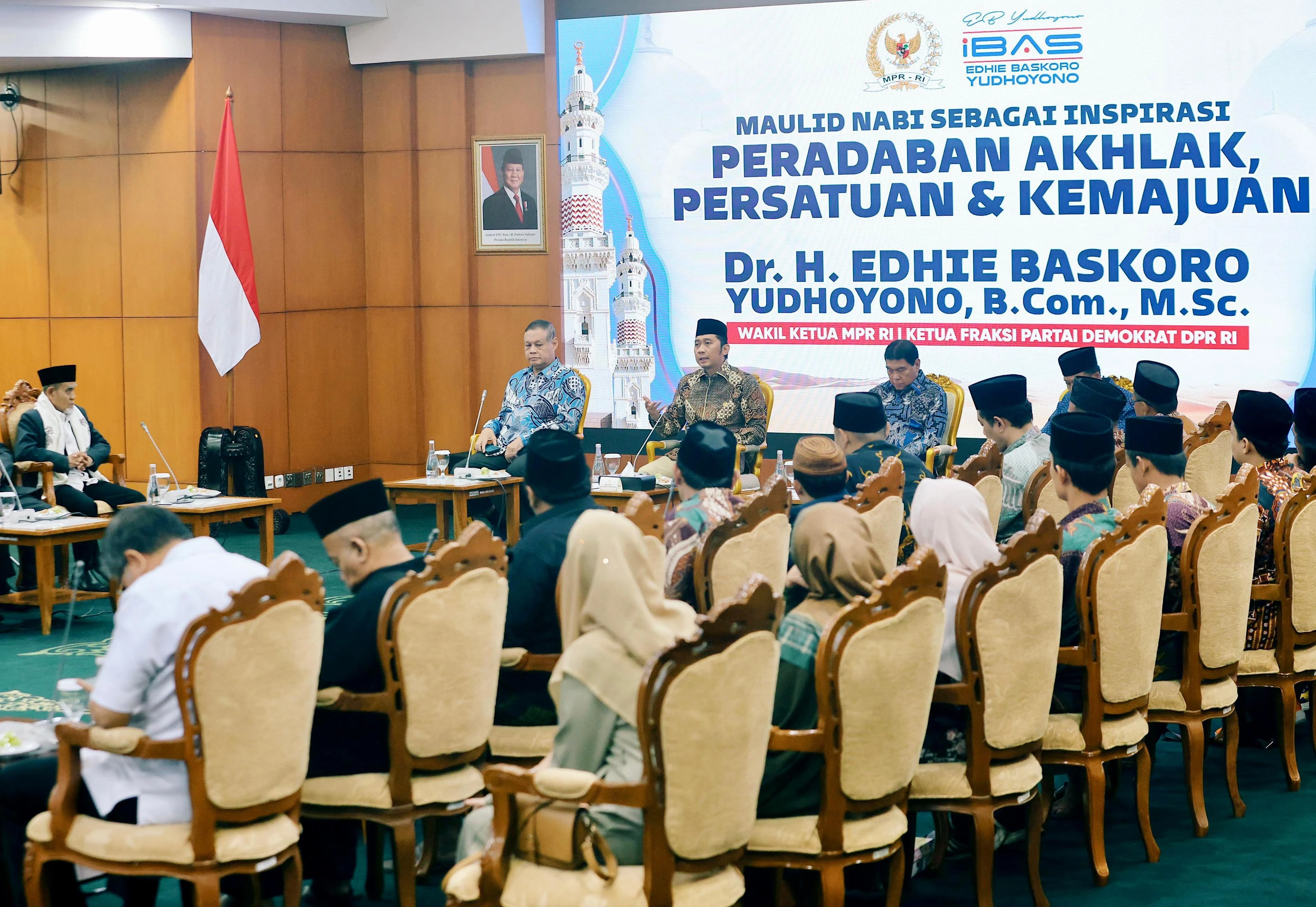Peringati Maulid Nabi, Ibas Serukan Peradaban Akhlak untuk Indonesia Maju dan Bersatu