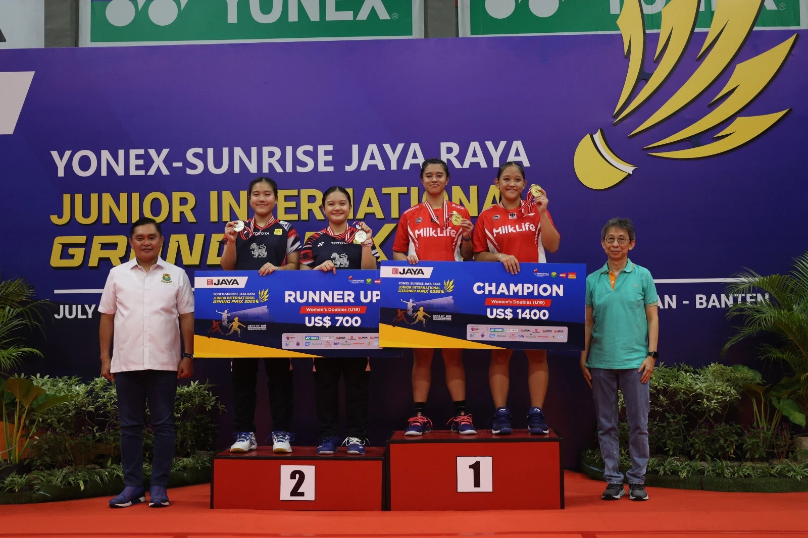 PBSI Puji Turnamen Jaya Raya Junior International Grand Prix 2025