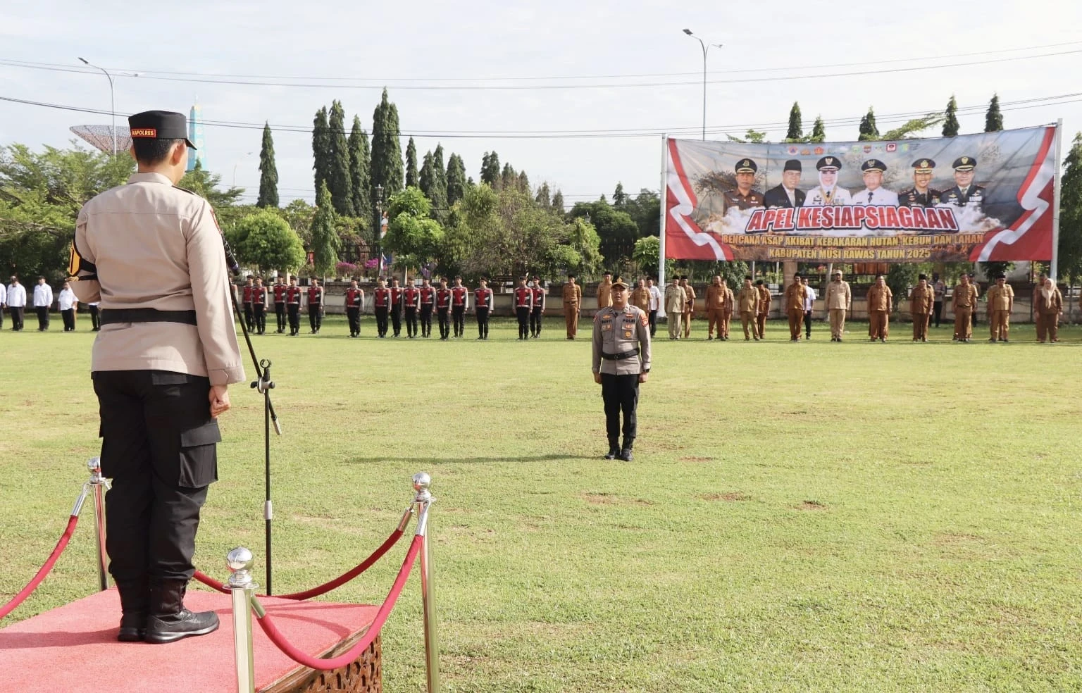 Temukan 55 Titik Hotspot, Polres Musi Rawas Siaga Darurat Asap
