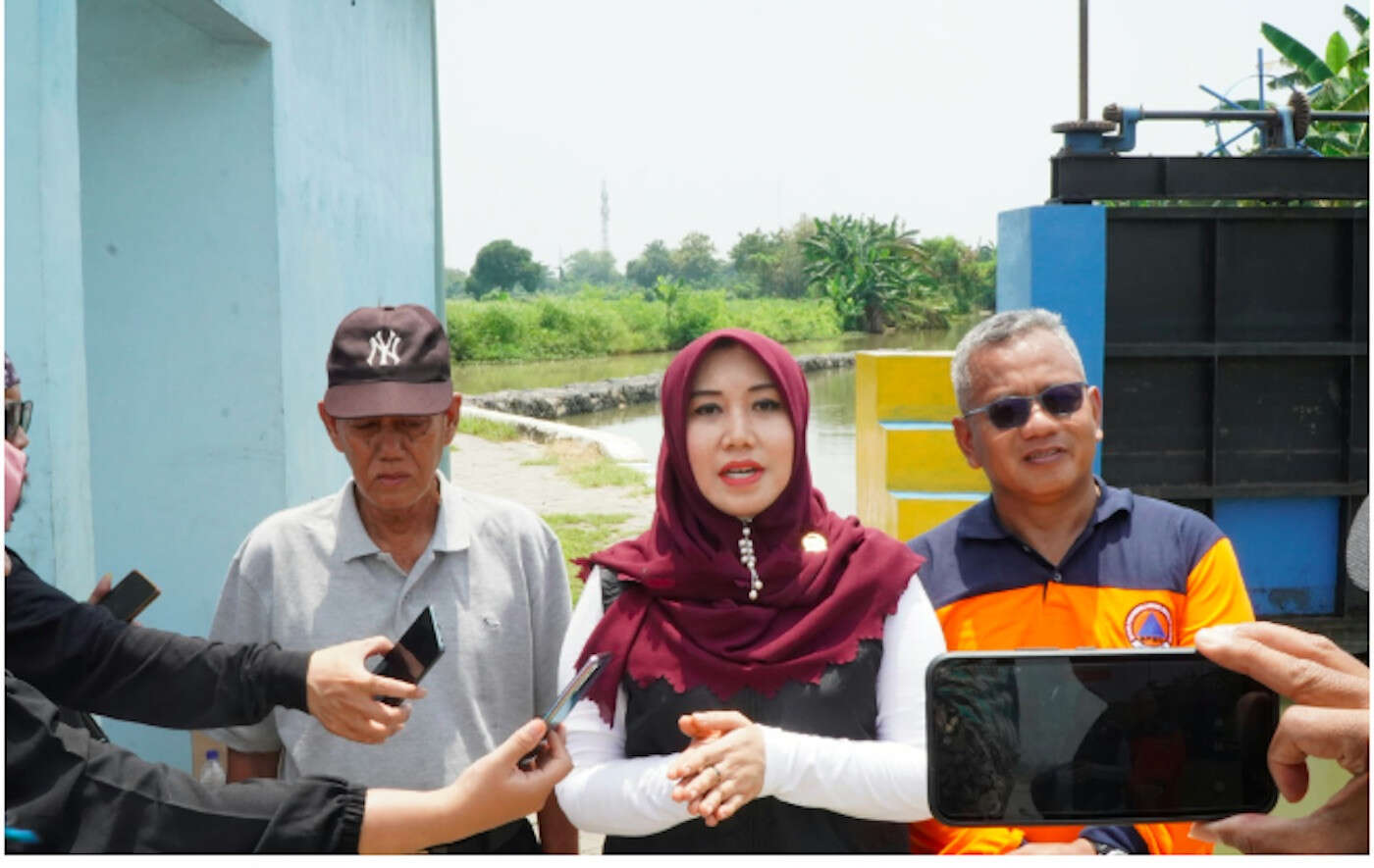 Senator Lia Istifhama Kunjungi Wilayah Lumbung Pangan Terdampak Banjir