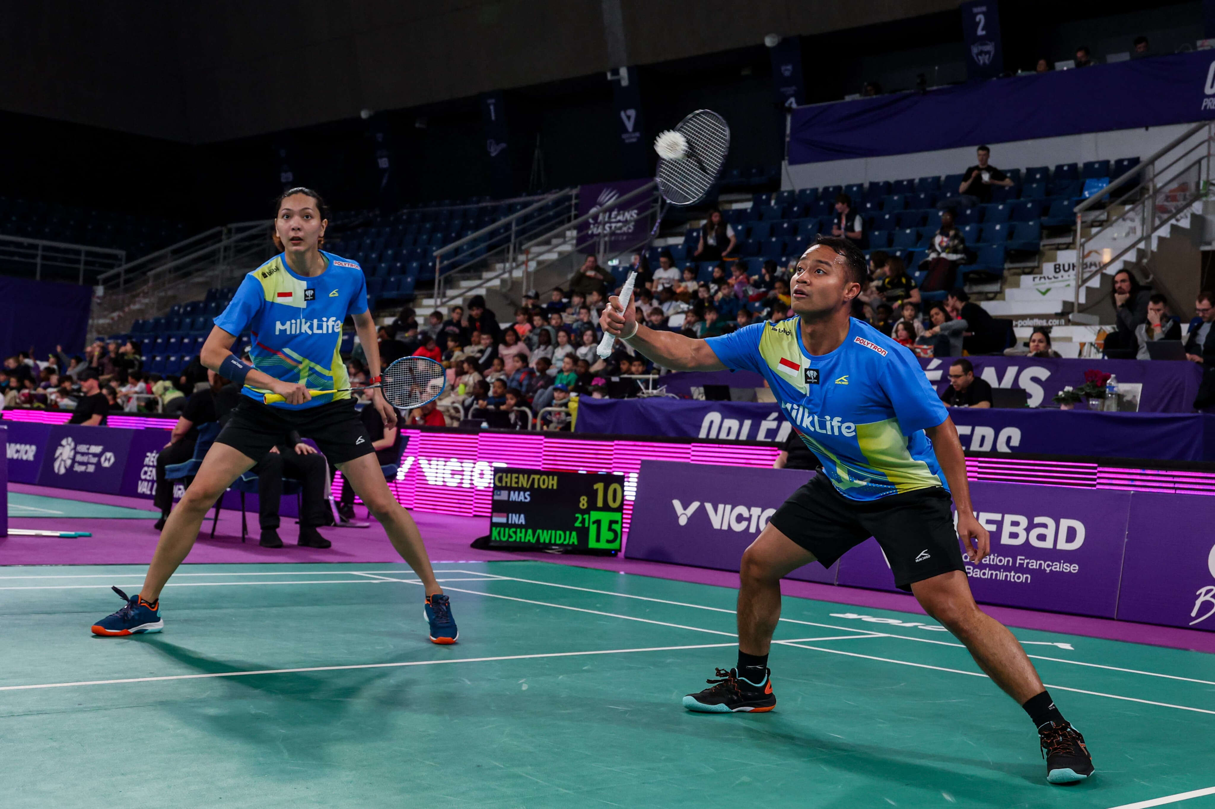 Rehan/Gloria dan Adnan/Indah Kompak ke Perempat Final Orleans Masters 2025