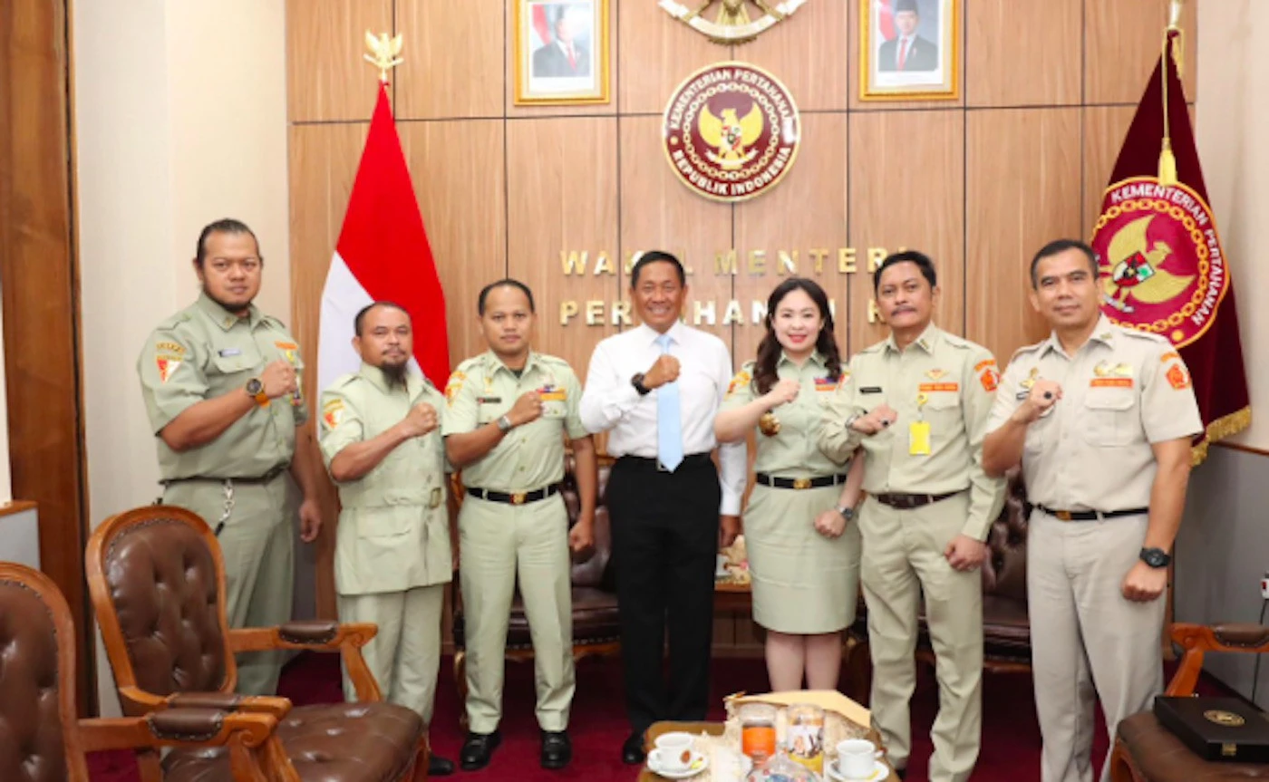 Wamenhan Donny Ermawan Terima Kunjungan PP PPM