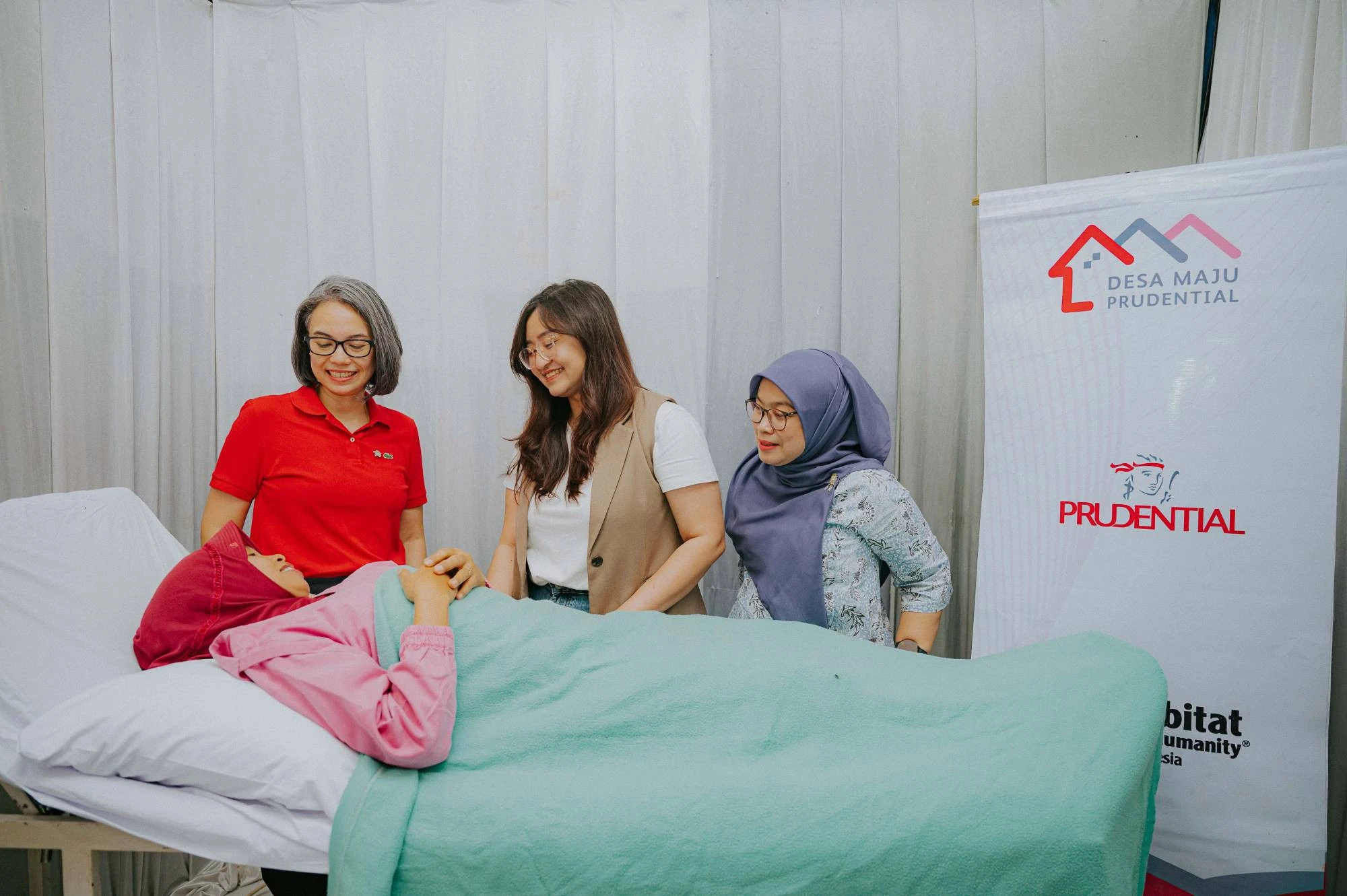Prudential Indonesia Melanjutkan Layanan Pap Smear Gratis di Gunung Putri Bogor