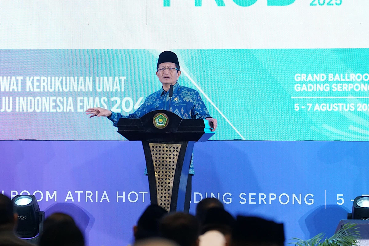 Menag Tegaskan Agama Harus Jadi Kekuatan Pemersatu, Bukan Perpecahan