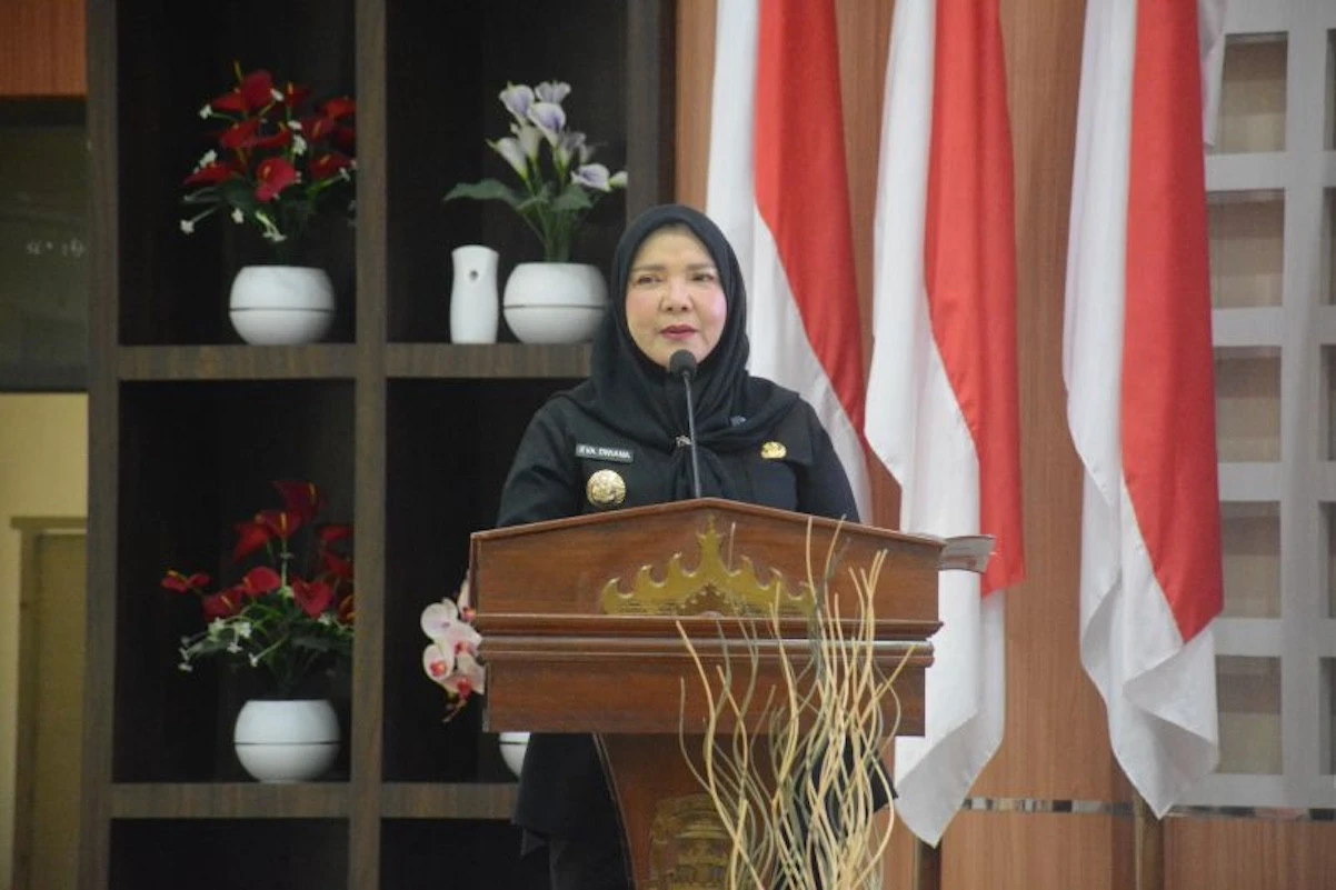 Eva Dwiana Lantik 266 PPPK, Tekankan Komitmen & Integritas Aparatur Negara