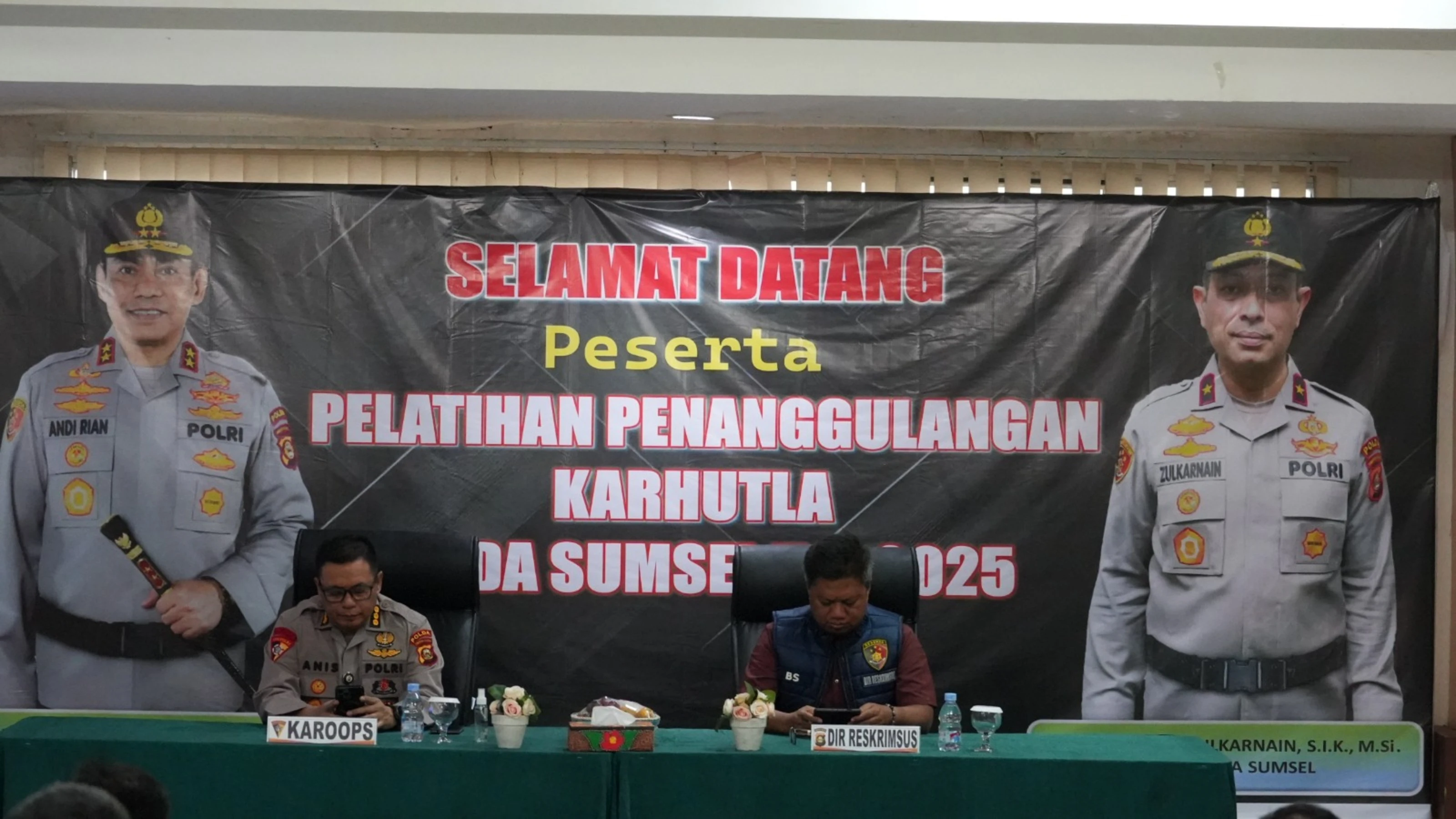 180 Personel Polda Sumsel Ikuti Pelatihan Penanganan Karhutla