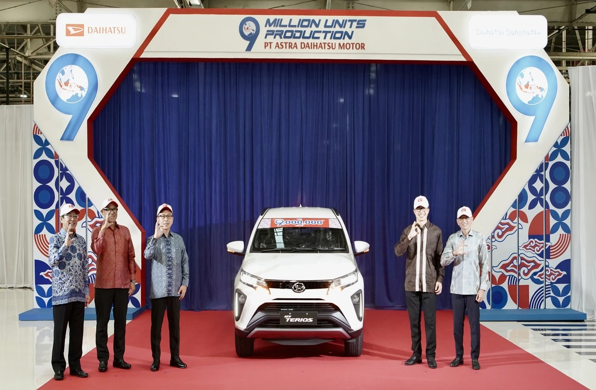 Produksi Mobil Daihatsu Tembus 9 Juta Unit di RI, Menperin Puji Keberhasilan ADM