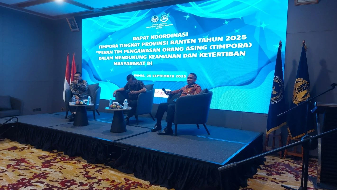 Kanwil Imigrasi Banten Gelar Rapat TIMPORA Untuk Dukung Kamtibmas