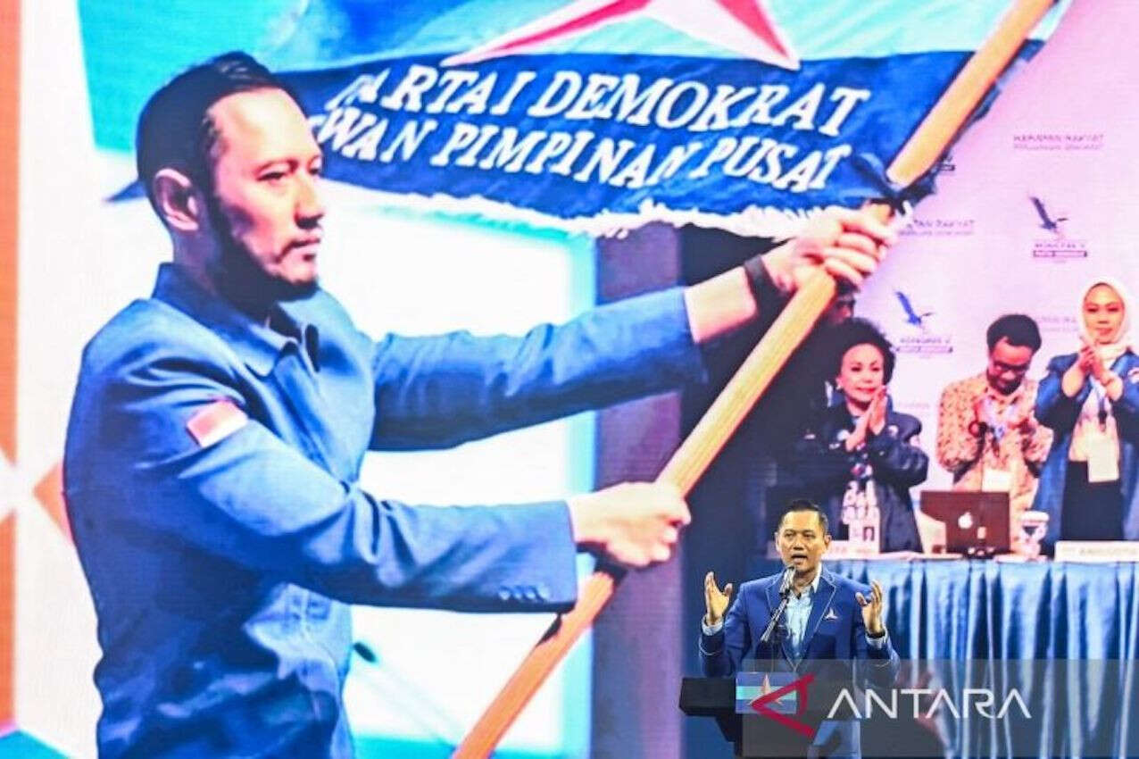 Ratusan Kader Demokrat Sambut Kehadiran Mbak Puan & Bambang Pacul di Penutupan Kongres ke VI