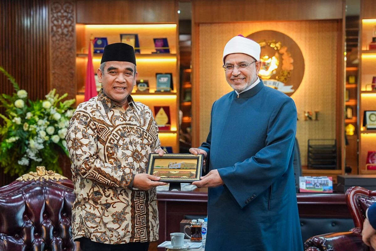 Terima Kunjungan Rektor Al-Azhar Mesir, Muzani: Presiden Prabowo Punya Utang Budi