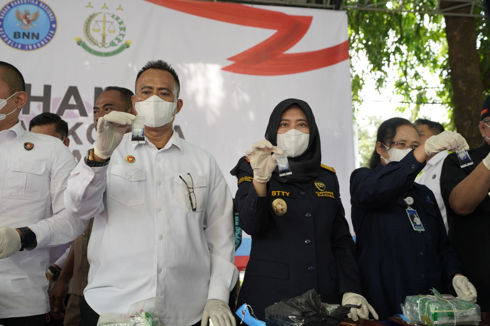 Bea Cukai Sumbagbar Musnahkan Barang Bukti 14,9 Kg Sabu-Sabu Hasil Penindakan di Lampung