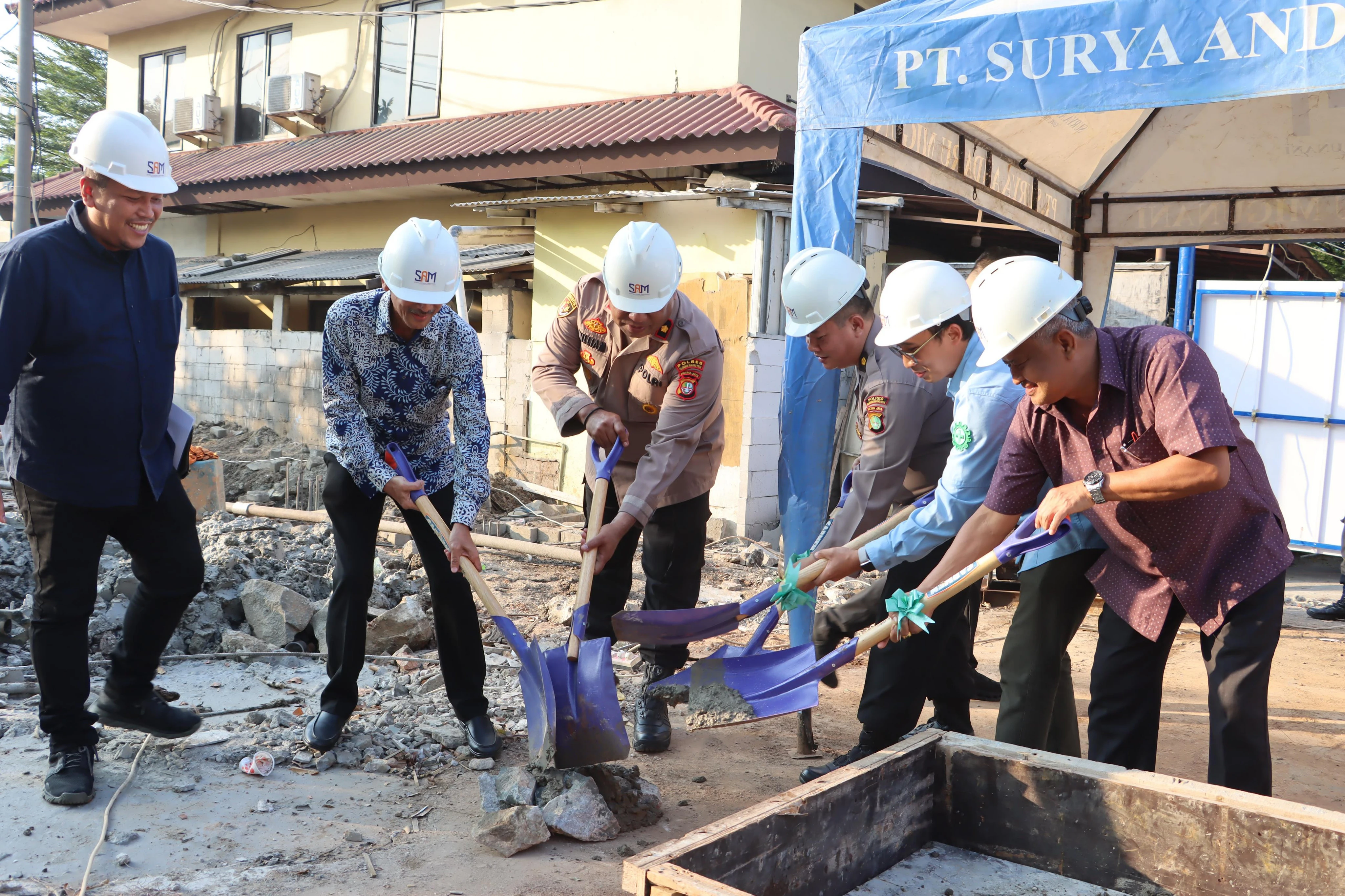 Polres Priok Bangun Asrama Personel, Wujudkan Visi Presiden-Kapolri dan Kesejahteraan Anggota