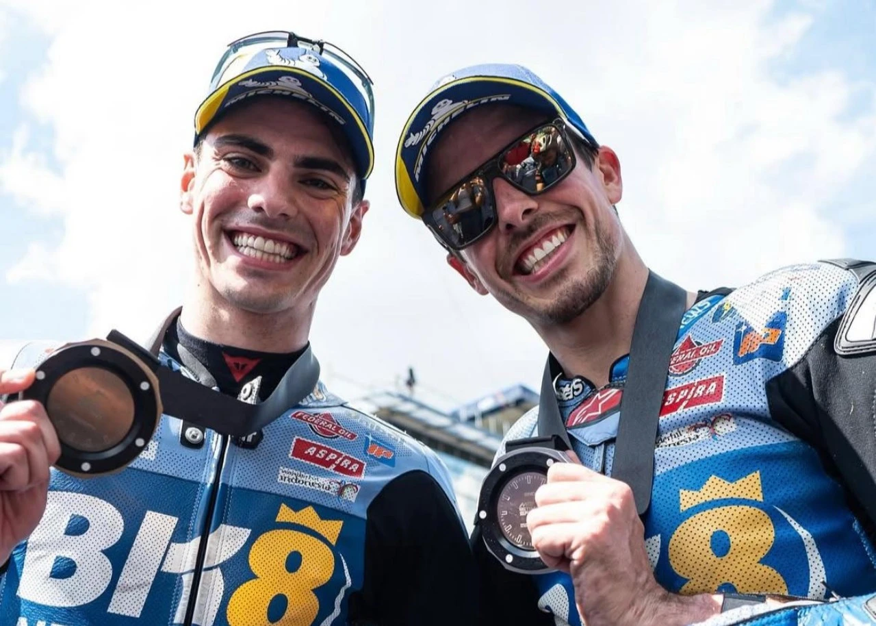 Sprint Race MotoGP Prancis: Duo Pembalap Gresini Racing Tak Terbendung