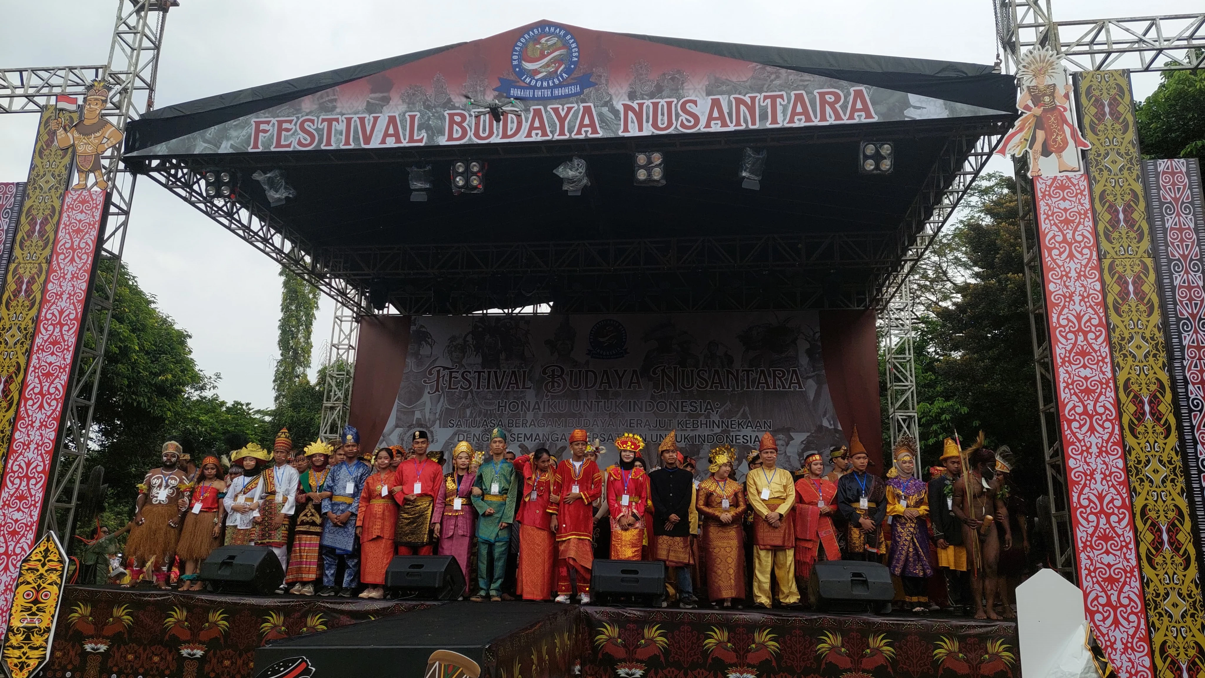 Ikut Festival Budaya Nusantara, Eks Tersangka Makar Sebarkan Pesan Bhinneka Tunggal Ika