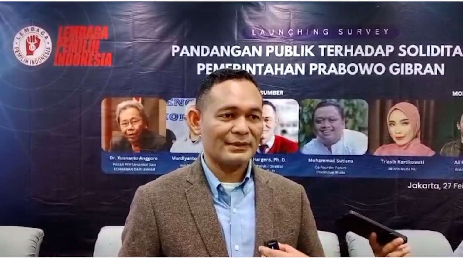 Survei LPI, Boni Hargens: Peran Wapres Gibran Sangat Strategis Dukung Prabowo Wujudkan Asta Cita