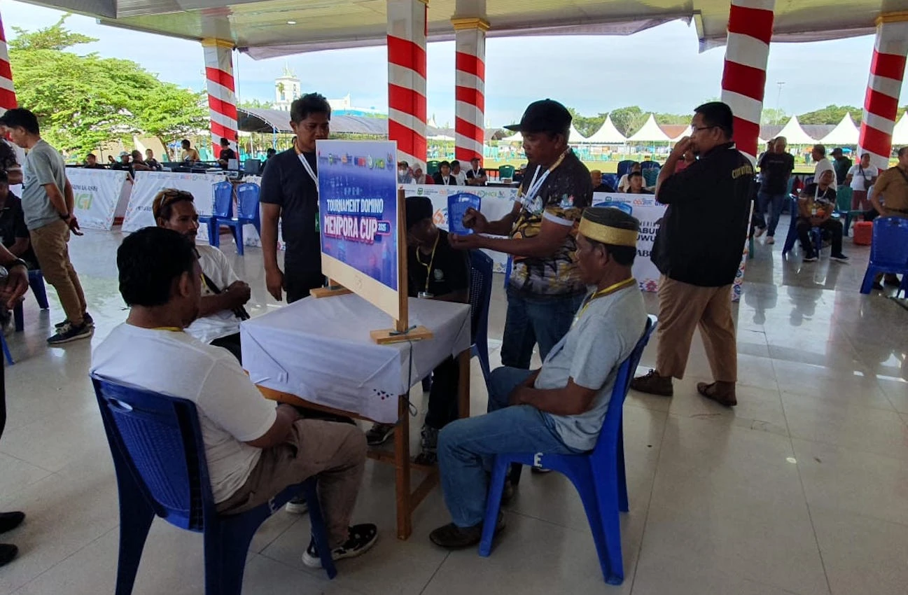 Turnamen Domino Menpora Cup 2025 Dongkrak Ekonomi Luwu, Perputaran Uang Capai Rp 2 Miliar