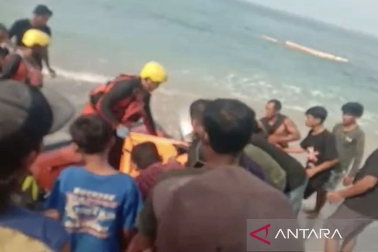 Dua Remaja yang Tenggelam di Pantai Lampung Selatan Ditemukan Meninggal Dunia