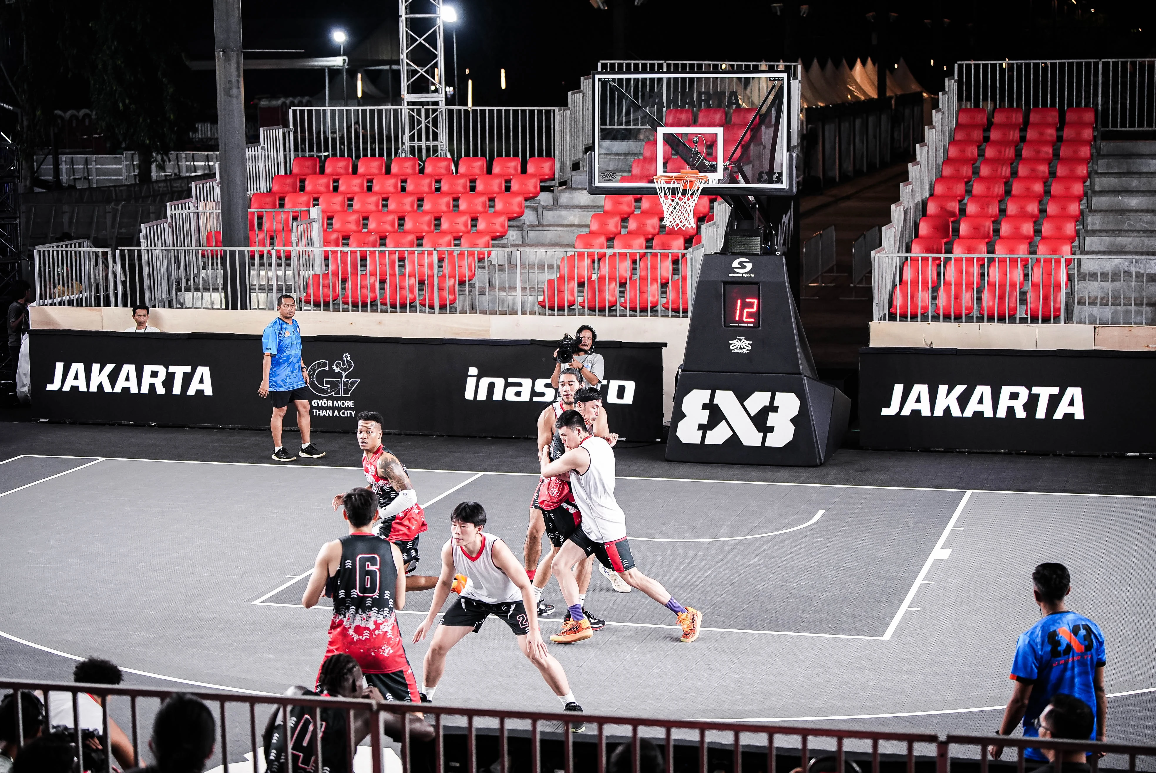 Plaza Parkir Timur GBK Disulap Jadi Venue Basket 3x3 Standar Dunia