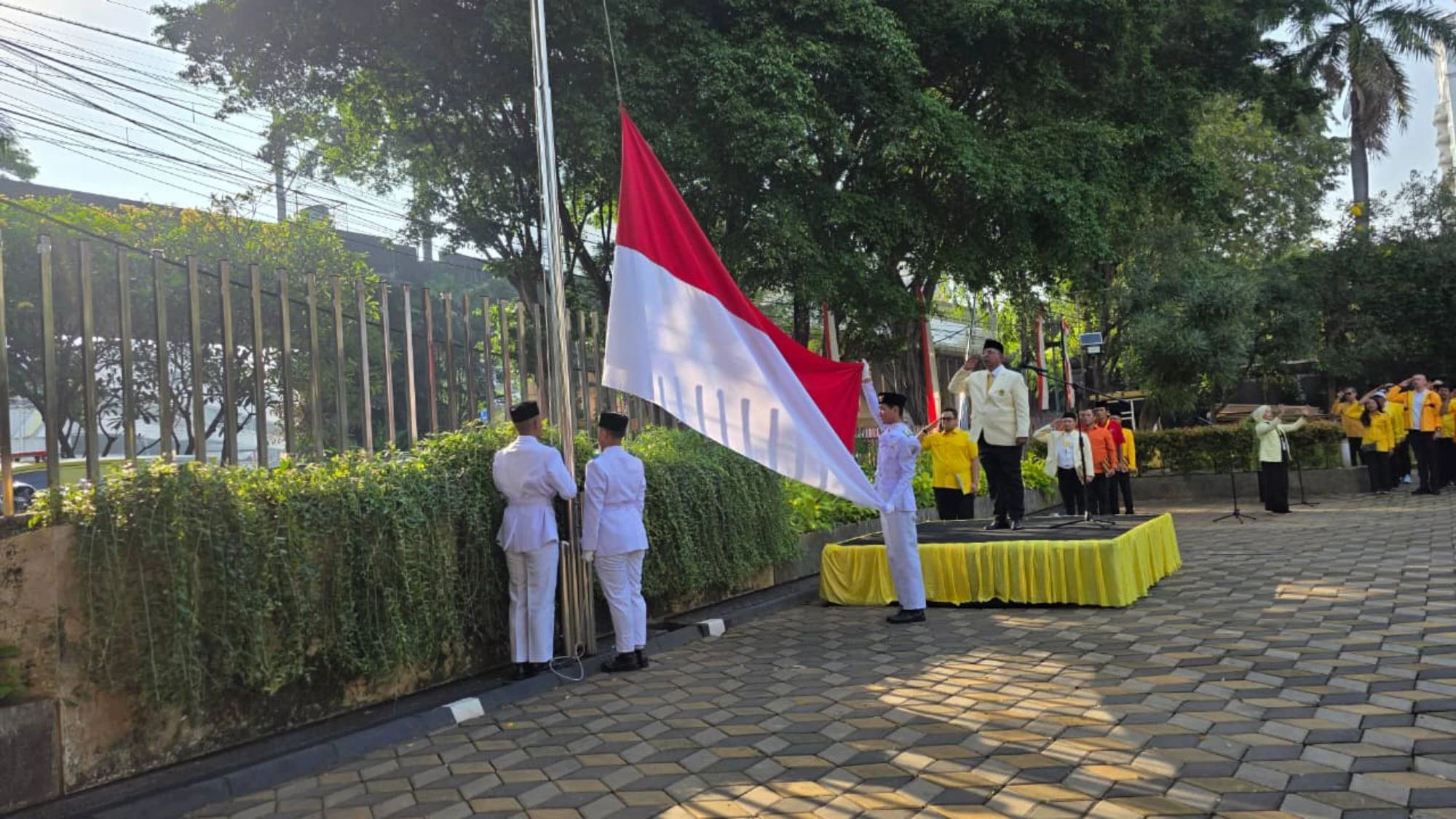 Golkar DKI Peringati HUT ke-80 RI: Kerja Keras & Inovasi Cara Kader Teruskan Perjuangan