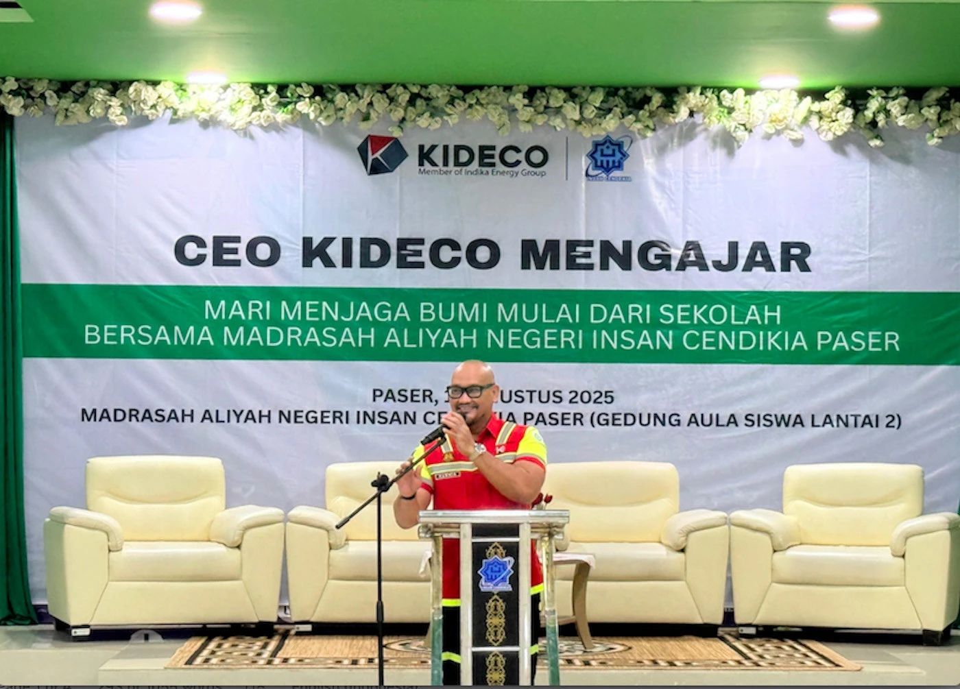 250 Siswa di Kaltim Mendapatkan Kuliah Tentang Pembangunan Berkelanjutan