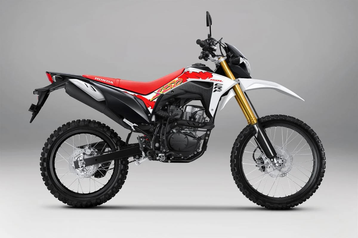 Honda CRF 150L dengan Tampilan Baru Hadir di GIIAS 2025, Sebegini Harganya