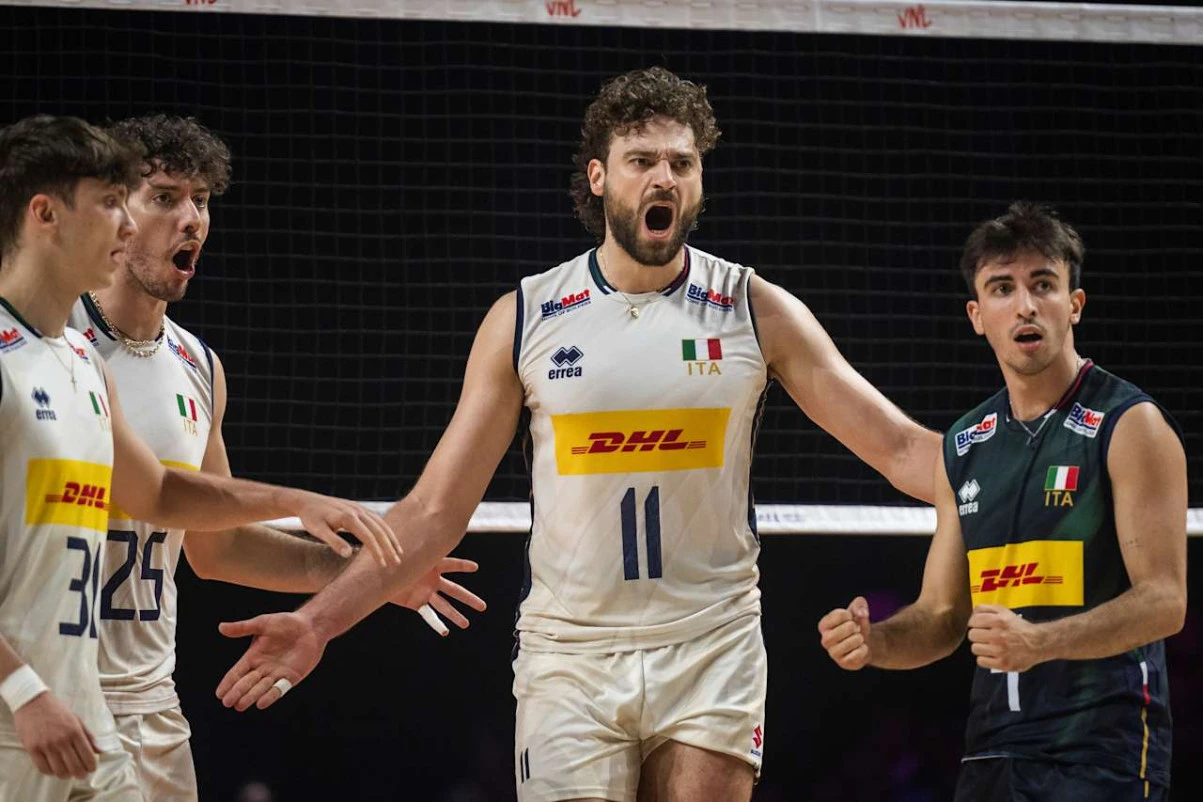 Italia Membantai AS di Penutup Week 2, Cek Klasemen VNL 2025