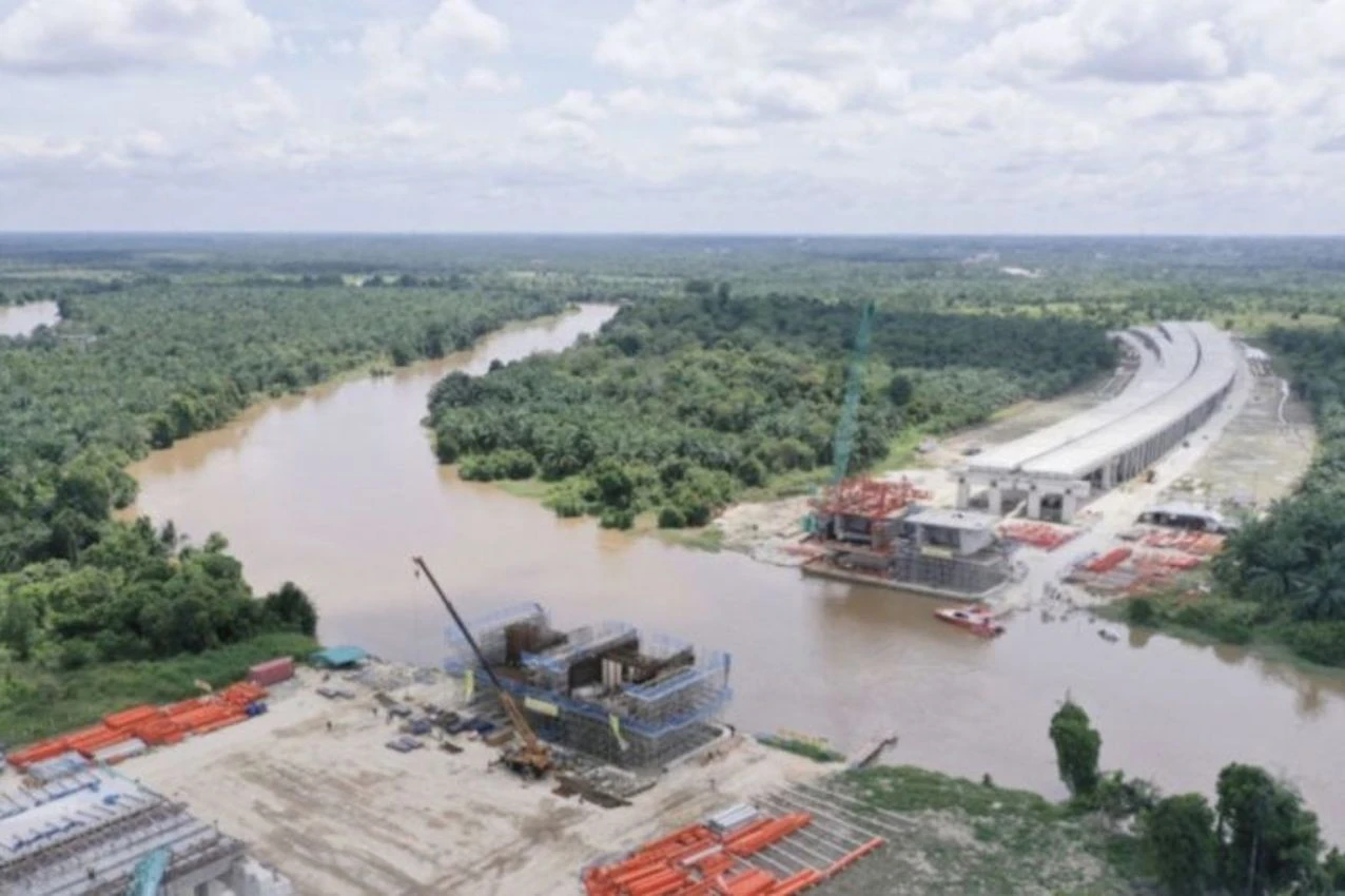 Hingga Juni 2025, Pembangunan Jalan Tol Lingkar Pekanbaru Capai 57 persen