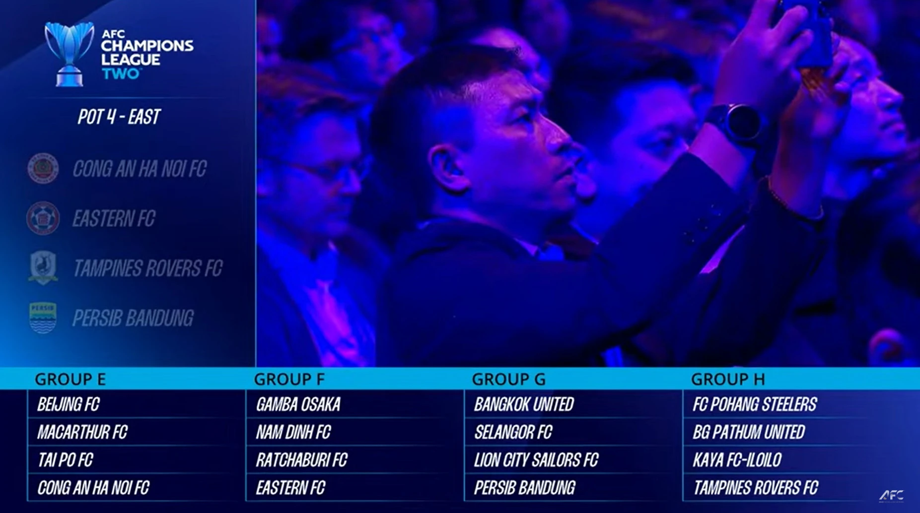 Drawing ACL 2: Persib Bandung Segrup dengan Klub Elite Asia Tenggara