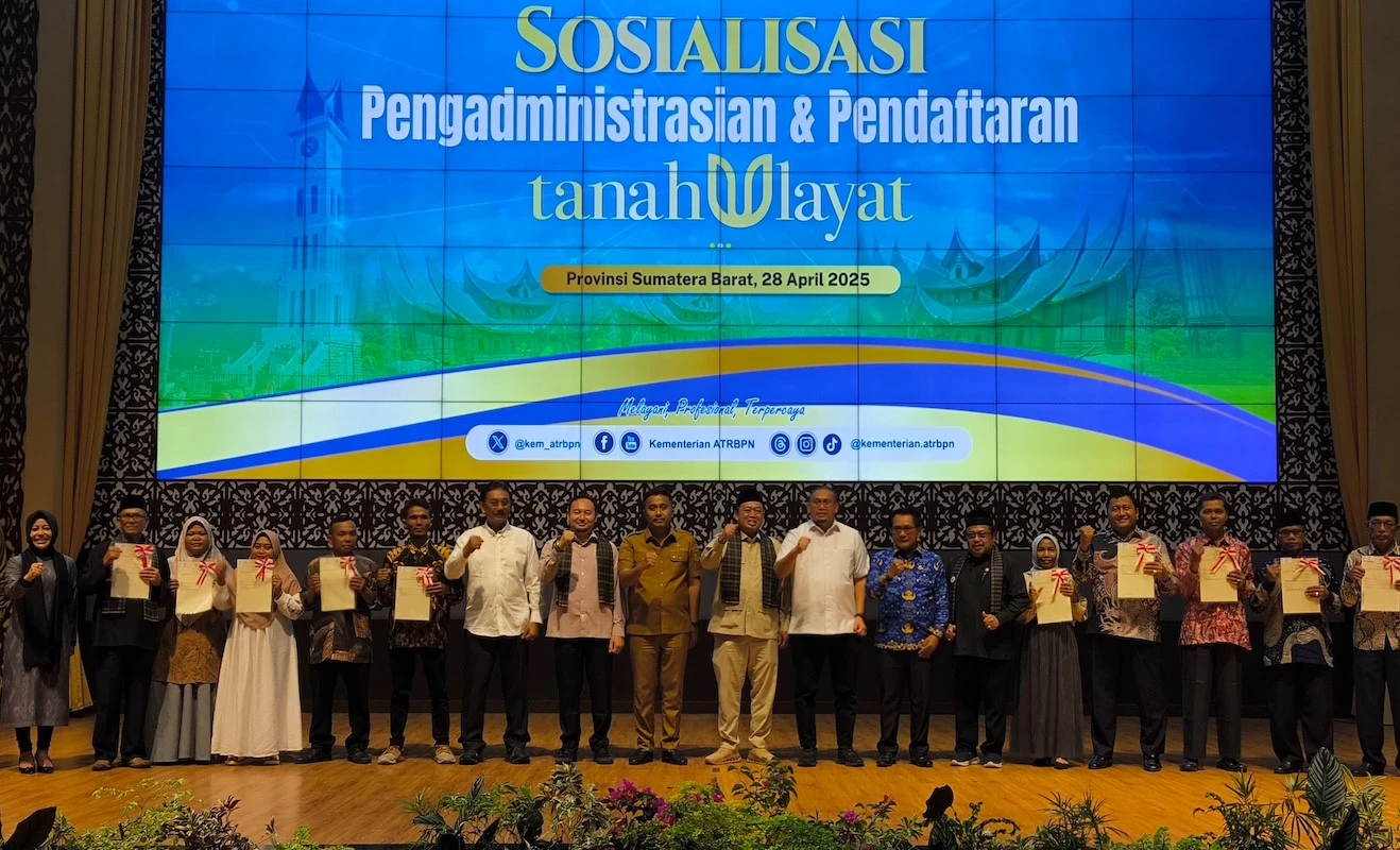 Rahmat Saleh Dorong Kementerian ATR/BPN Melibatkan Majelis Ulama dalam PTSL Tanah Ulayat Sumbar