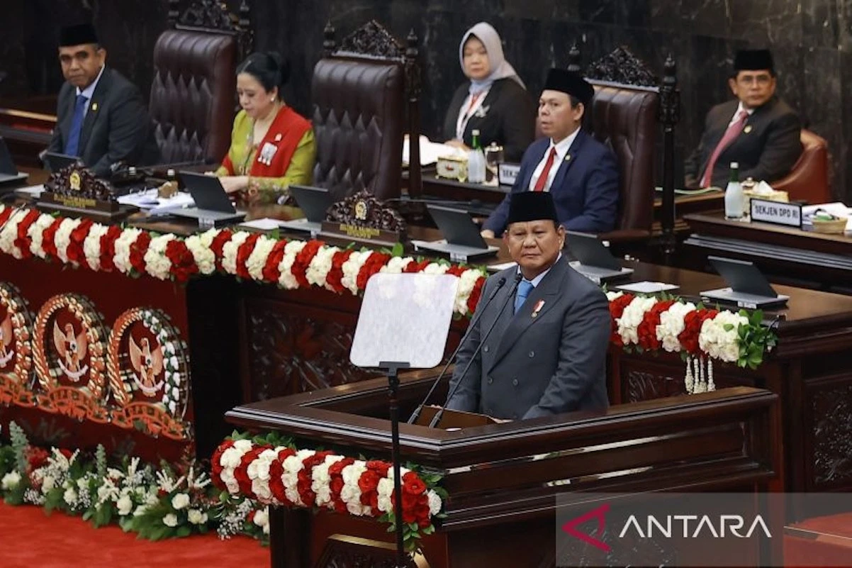 Pidato di DPR, Prabowo Bicara Target 100 Sumber Listrik dari EBT Pada 2035
