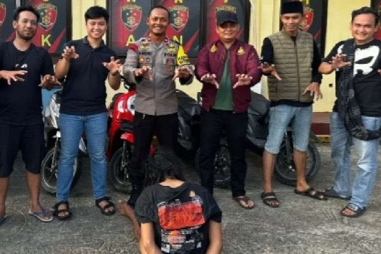 Pencuri Motor Spesialis Parkiran di Banten Ditangkap Polisi