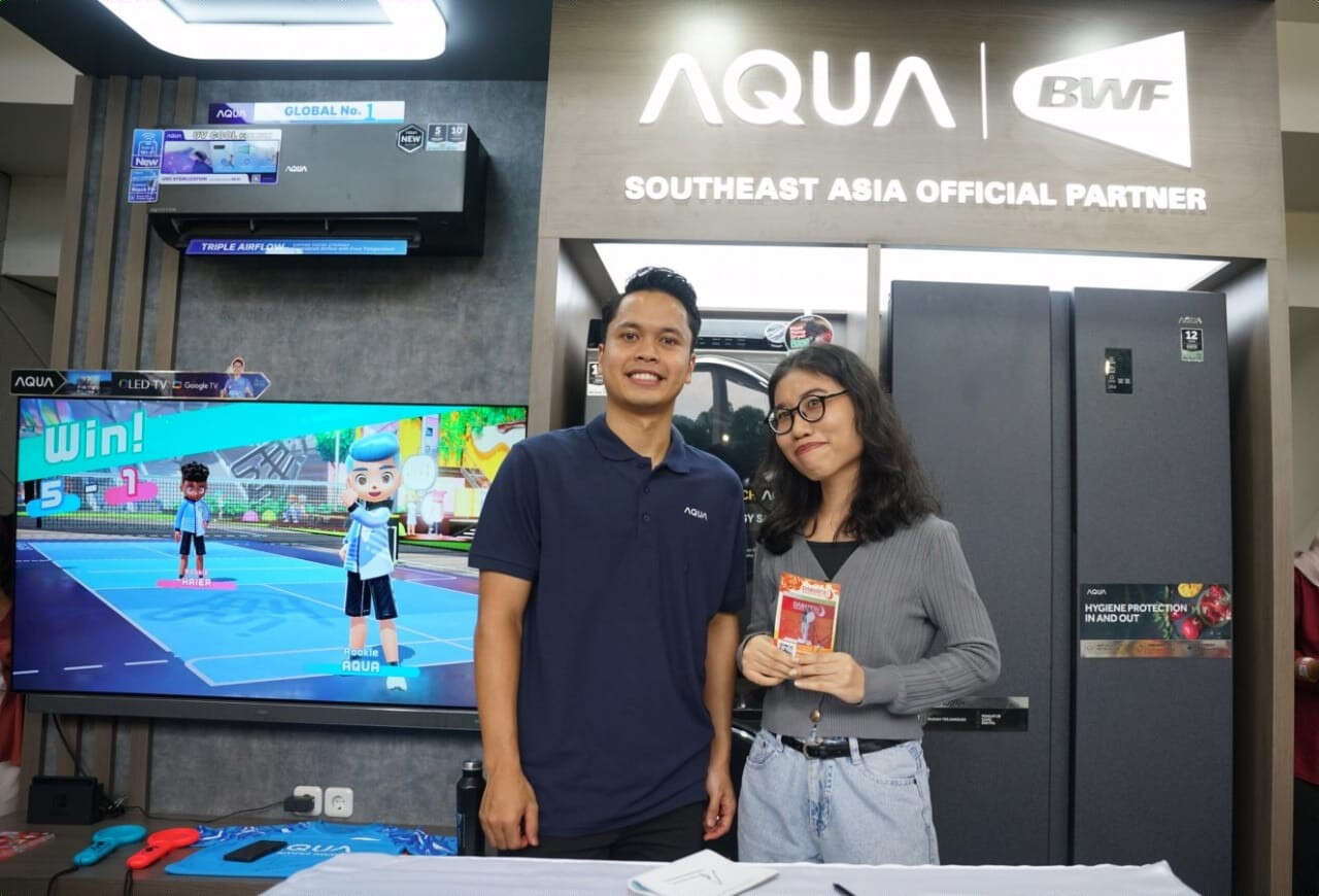 AQUA Elektronik dan Anthony Ginting Ikut Menyukseskan Indonesia Masters 2025