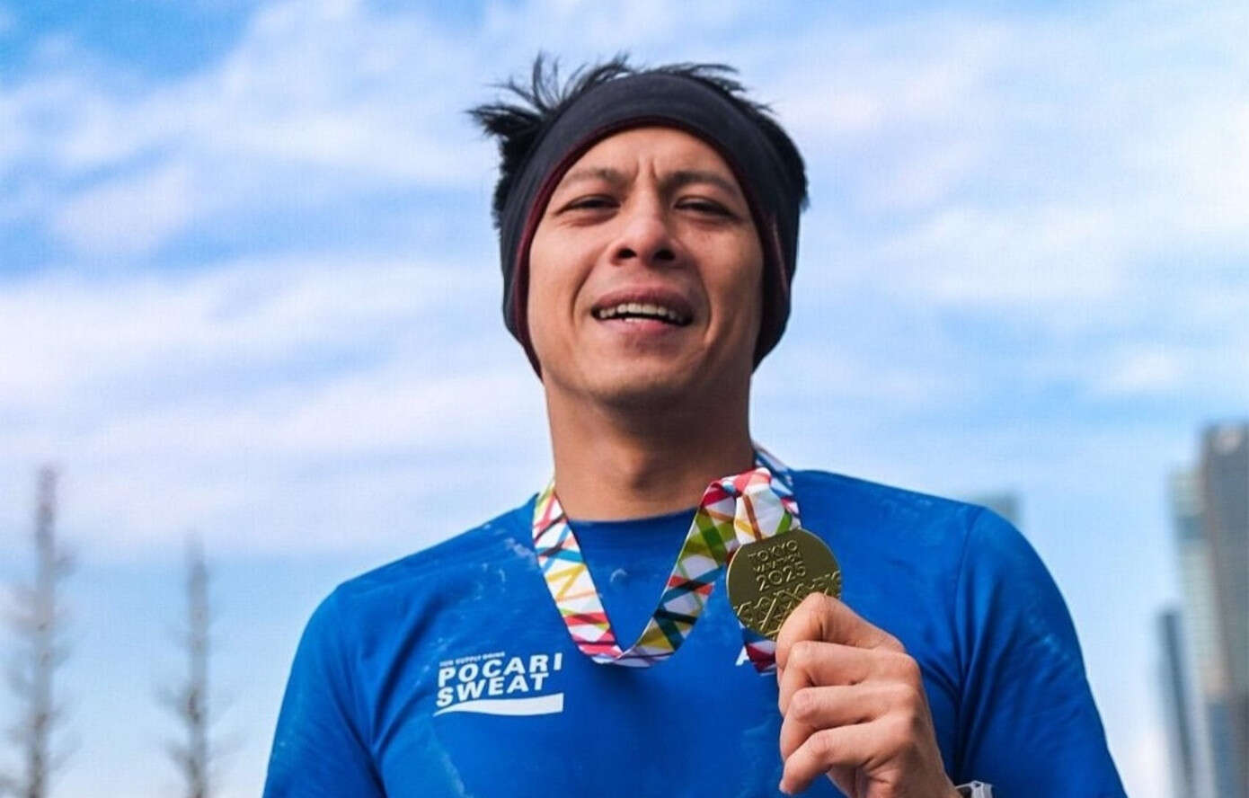 Ariel NOAH Emosional Saat Tokyo Marathon 2025