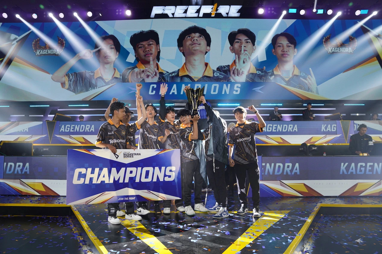 Juarai Free Fire Nusantara Series 2025 Fall, Kagendra Tembus ke FFWS SEA di Jakarta