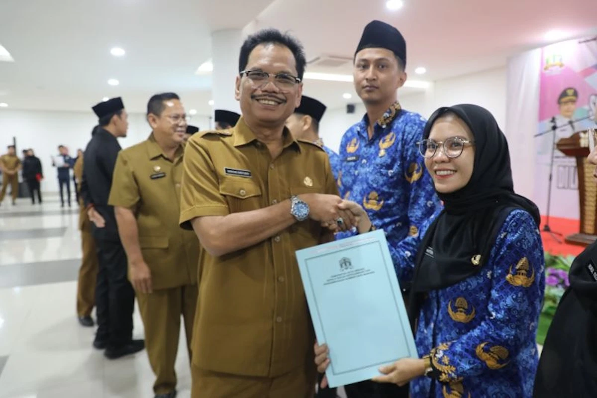 553 CPNS Kota Serang Terima SK, Ini Pesan Nur Agis Aulia