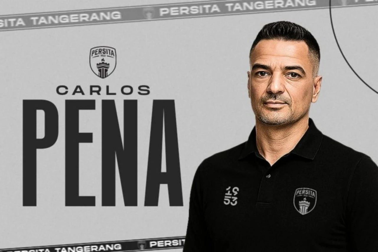 Carlos Pena Jadi Pelatih Baru Persita Tangerang
