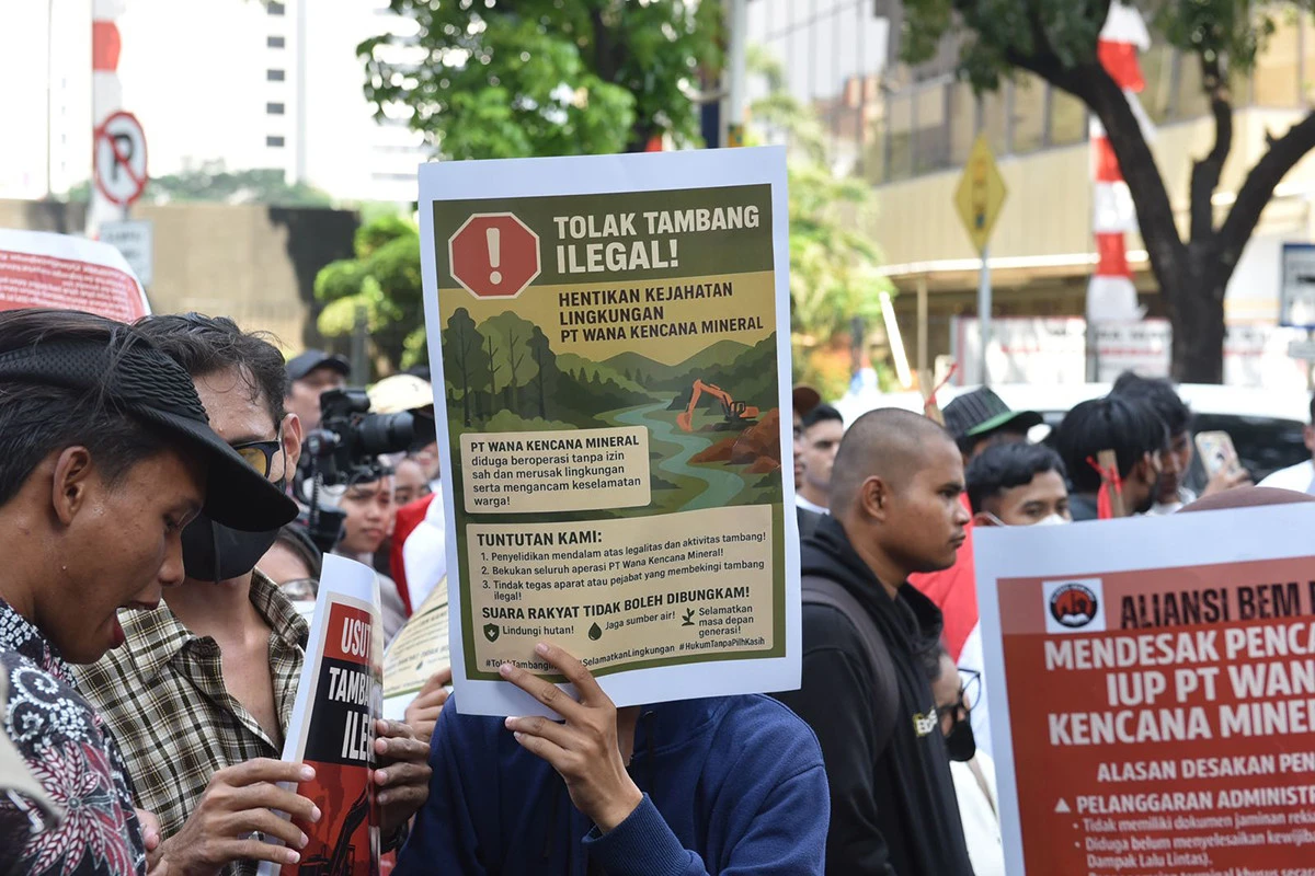 Aliansi BEM DKJ Minta KPK Usut Dugaan Tambang Ilegal di Halmahera Timur