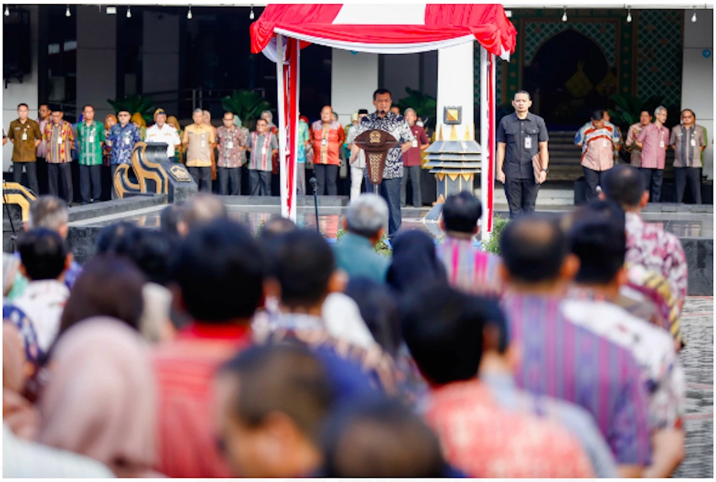 Berhalalbihalal Bersama ASN, Gubernur Jateng Ahmad Luthfi Tegaskan Larangan Jual Beli Jabatan