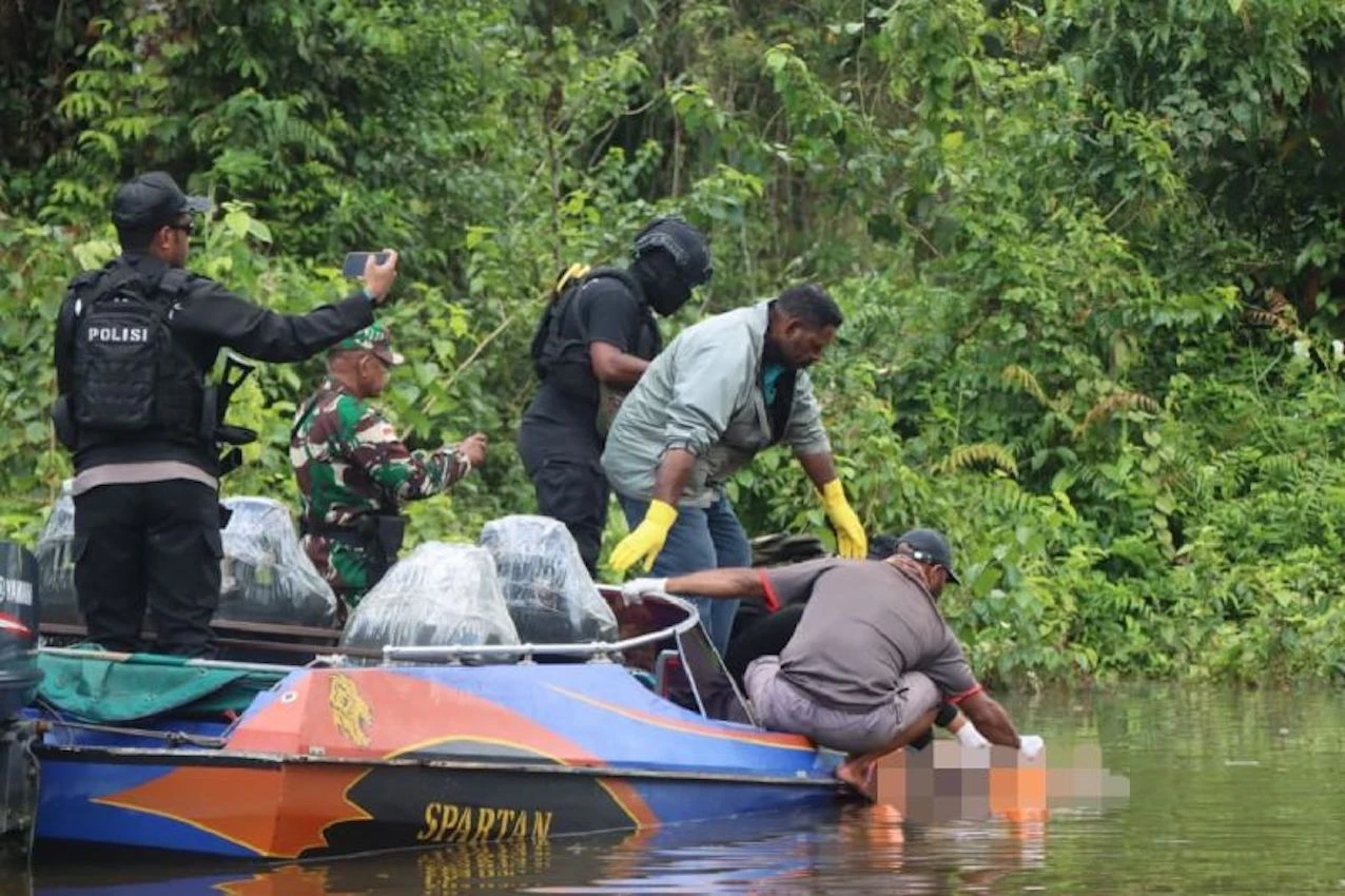 Indra Guru Wardana Tewas Ditembak KKB, Jasadnya Ditemukan Mengambang di Sungai